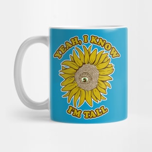 tall sunflower Mug
